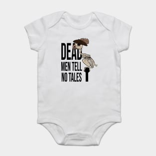 Dead Men Tell No Tales Parrot Baby Bodysuit